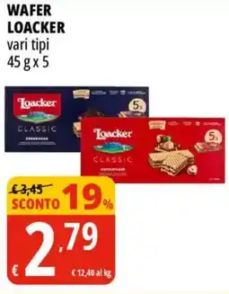 Tigros Wafer loacker offerta