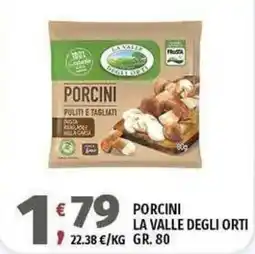 Vivo Supermercati Porcini la valle degli orti offerta
