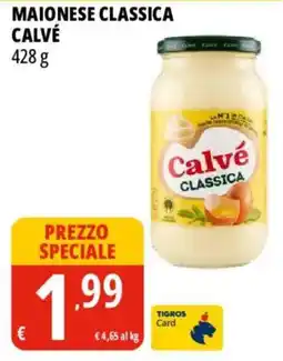 Tigros Maionese classica calvé offerta