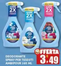 Maury's Deodorante spray per tessuti ambi pur offerta