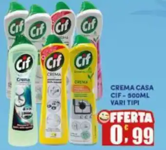 Maury's Crema casa Cif offerta