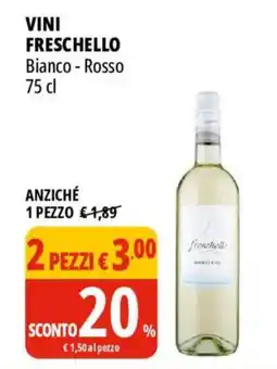 Tigros Vini freschello offerta