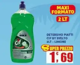 Maury's Detersivo piatti cif by svelto limone offerta