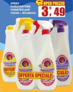 Maury's Spray sgrassatore Chanteclair offerta