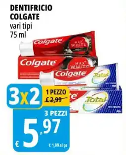 Tigros Dentifricio colgate offerta