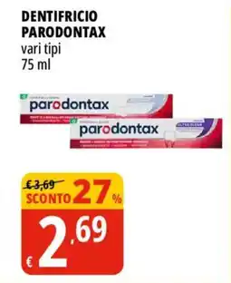 Tigros Dentifricio parodontax offerta