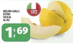 Vivo Supermercati Meloni gialli extra sicilia offerta