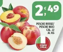 Vivo Supermercati Pesche rosse/ pesche noci offerta