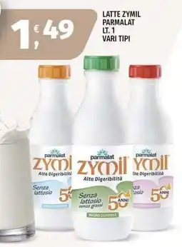 Vivo Supermercati Latte zymil parmalat offerta