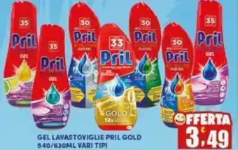Maury's Gel lavastoviglie pril gold offerta
