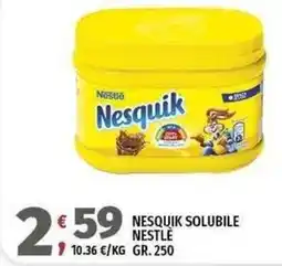 Vivo Supermercati Nesquik solubile nestle offerta