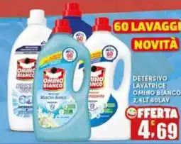 Maury's Detersivo lavatrice Omino Bianco offerta