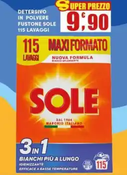 Maury's Detersivo in polvere fustone Sole offerta