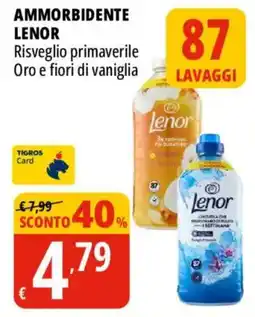 Tigros Ammorbidente lenor offerta