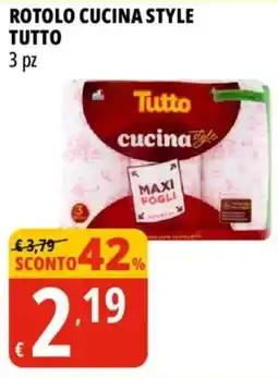 Tigros Rotolo cucina style tutto offerta