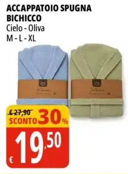 Tigros Accappatoio spugna bichicco offerta