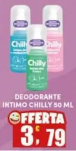 Maury's Deodorante intimo Chilly offerta