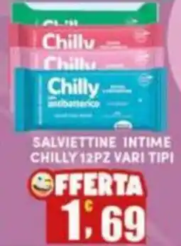 Maury's Salviettine intime Chilly offerta