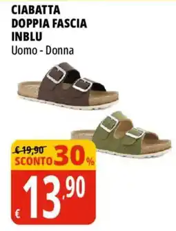 Tigros Ciabatta doppia fascia inblu offerta