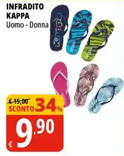 Tigros Infradito kappa offerta