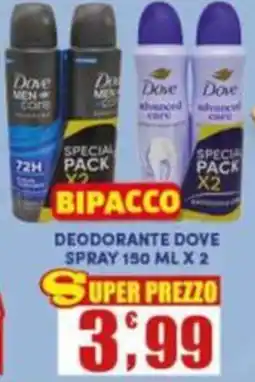 Maury's Deodorante dove spray offerta