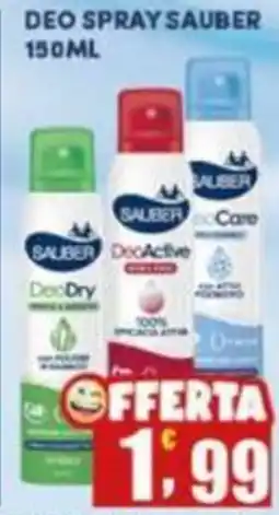 Maury's Deo spray Sauber offerta