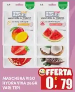 Maury's Maschera viso hydra viva offerta