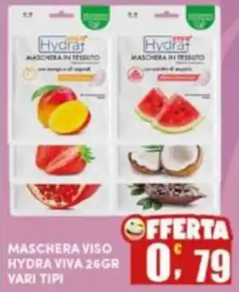 Maury's Maschera viso hydra viva offerta