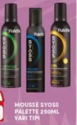 Maury's Mousse syoss palette offerta