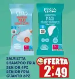 Maury's Salvietta shampoo fria senior senior fria guanto offerta