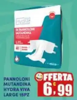 Maury's Pannoloni mutandina hydra viva large offerta