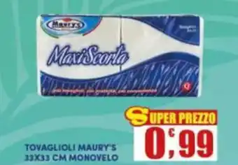 Maury's Tovaglioli Maury's offerta