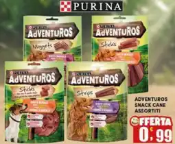 Maury's Adventuros snack cane offerta