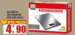 Maury's Bilancia ma maison dig inox offerta