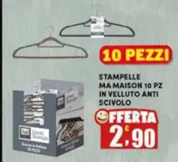 Maury's Stampelle ma maison in velluto anti scivolo offerta