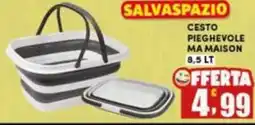 Maury's Cesto pieghevole ma maison offerta