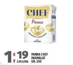 Vivo Supermercati Panna chef parmalat offerta