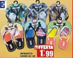 Maury's Irge infradito uomo 40-45 offerta