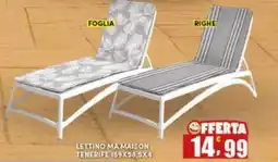 Maury's Lettino ma maison tenerife offerta