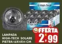 Maury's Lampada high-tech solare pietra offerta