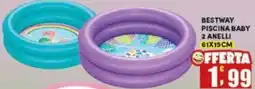 Maury's Bestway piscina baby 2 anelli offerta