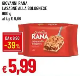 Galassia Giovanni rana lasagne alla bolognese offerta