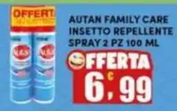 Maury's Autan family care insetto repellente spray offerta