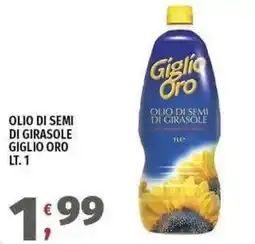 Vivo Supermercati Olio di semi di girasole giglio oro offerta