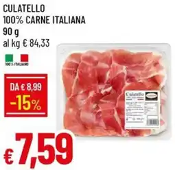 Galassia Culatello 100% carne italiana offerta