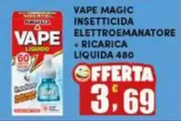 Maury's Vape magic insetticida elettroemanatore + ricarica liquida offerta