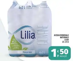 Vivo Supermercati Acqua minerale naturale lilia offerta