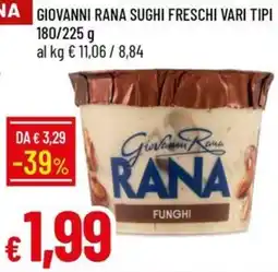 Galassia Giovanni rana sughi freschi vari tipi offerta