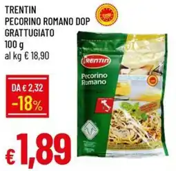 Galassia Trentin pecorino romano dop grattugiato offerta