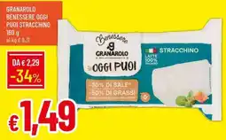 Galassia Granarolo benessere oggi puoi stracchino offerta